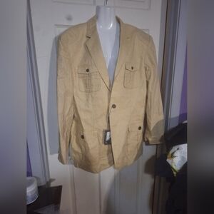Men's Classic Tan Shirt Jacket